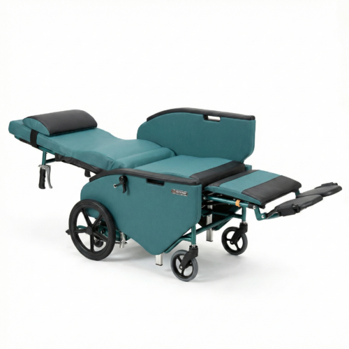 Alternative view of 【香港唯一行貨及正貨】日本 Matsunaga FR-31TR 高背傾斜及後躺輪椅