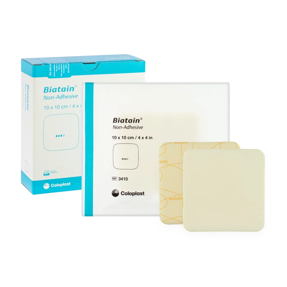 丹麥 Coloplast 康樂保 Biatain 親水性海綿敷料 (非黏性)【2個尺寸】