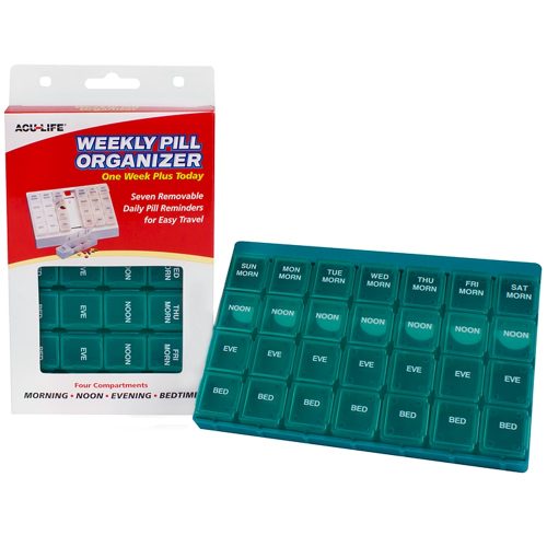 Alternative view of 美國 Acu-Life 1週28格藥盒 (每日4格藥盒可拆)