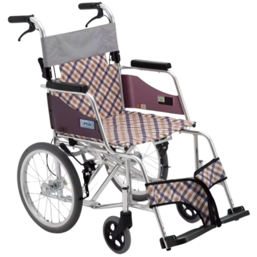 日本 Miki MOCC-43JL DX 輕輪椅【10.5kg】【小腿帶左右獨立分開】