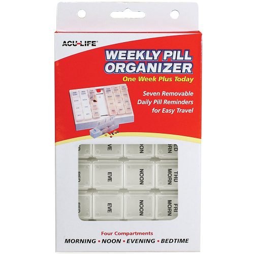 美國 Acu-Life 1週28格藥盒 (每日4格藥盒可拆)