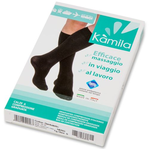 Alternative view of 意大利 Kamila Cotton 18 男/女士預防性醫療壓力襪 (小腿短襪) (意大利製造)