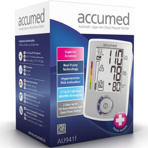 Alternative view of 瑞士 Accumed AU941f 電子手臂式血壓計 (5年保用)