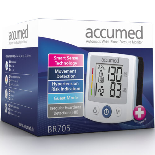 Alternative view of 瑞士 Accumed BR705 電子手腕式血壓計 (5年保用)