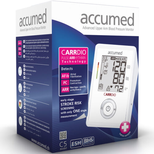 Alternative view of 瑞士 Accumed C5 電子手臂式血壓計 (可檢測心房顫動,5年保用)
