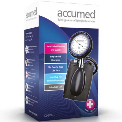 Alternative view of 瑞士 Accumed GD102 (KJ-206C) 錶式血壓計連聽診器 (單手操作，2年保用)