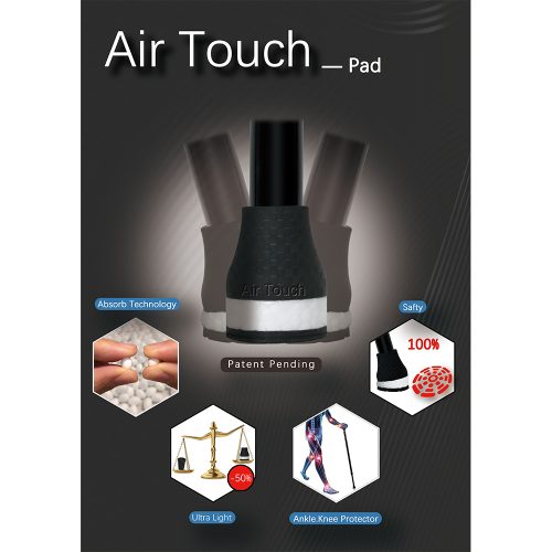 Air Touch 拐杖減震腳膠 (15mm內徑) - 適用於 Advanced 03、Q6、Q7、Q8、322、Mini 、Matsunaga CMS-21S、CMS-21D 拐杖