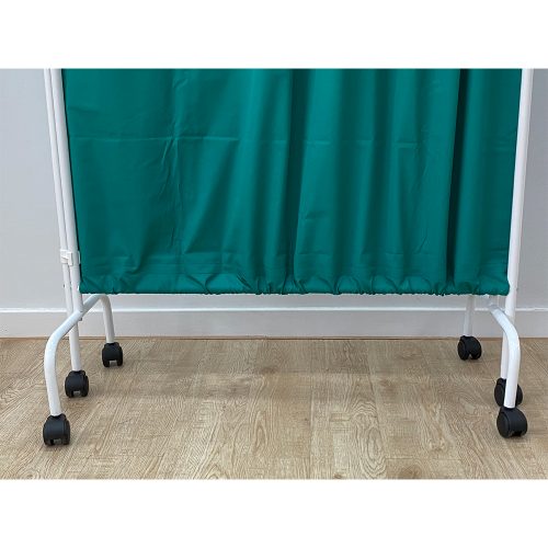 Alternative view of 【只限預訂，20個起】歐洲 Meta 兩摺屏風 (綠⾊布) (歐洲製造)