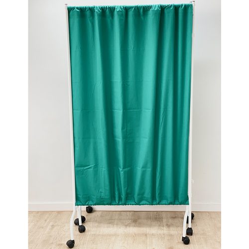 Alternative view of 【只限預訂，20個起】歐洲 Meta 三摺屏風 (綠⾊布) (歐洲製造)