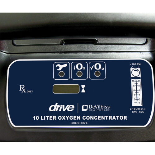 Alternative view of 美國 Drive DeVilbiss 1025KS 10L 家用式氧氣機 / 製氧機 (美國製造)【自動製氧】【提高血氧濃度】