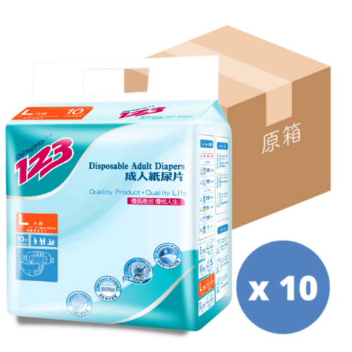 Alternative view of 【原箱送貨】Dispo 德寶123 成人紙尿片 (全效型)