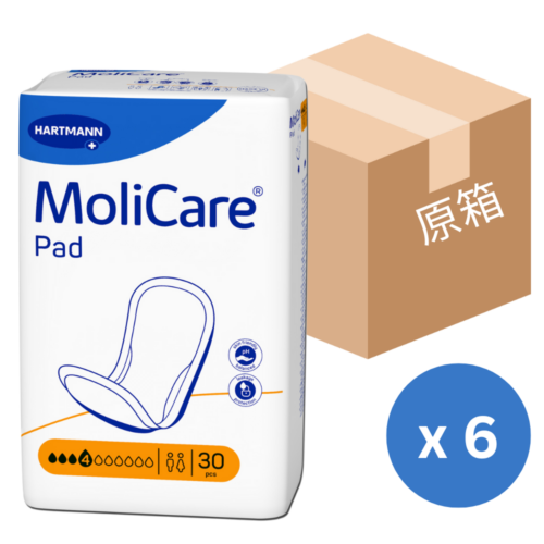 【原箱送貨】德國 Hartmann Molicare 赫曼安加適無憂墊 (男女適用) (4滴) (德國製造)