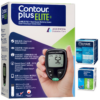 瑞士 Ascensia Contour Plus Elite 血糖機套裝 (包機、50塊試紙及100支針)