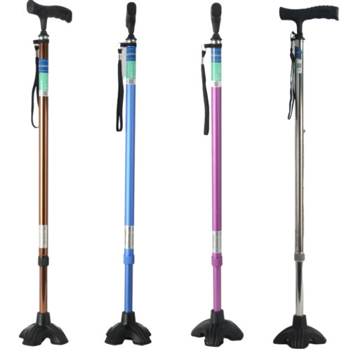 Advanced C01 細四腳拐杖 - 啡/藍/紫/銀色