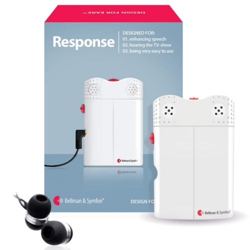 瑞典 Bellman & Symfon Response 袋裝型助聽器 (BE1053) (輕度至嚴重弱聽)【雙耳聆聽】