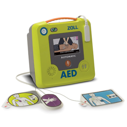 美國 Zoll AED 3 BLS with ECG display 半自動心臟去顫器 (可設定廣東話/國話/英文發音) (ZOLM-8501-001203-25) (美國製造)