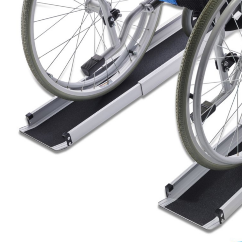 Alternative view of 伸縮式輪椅斜板 (對)【6個長度選擇：120-270cm長】【承重600磅】