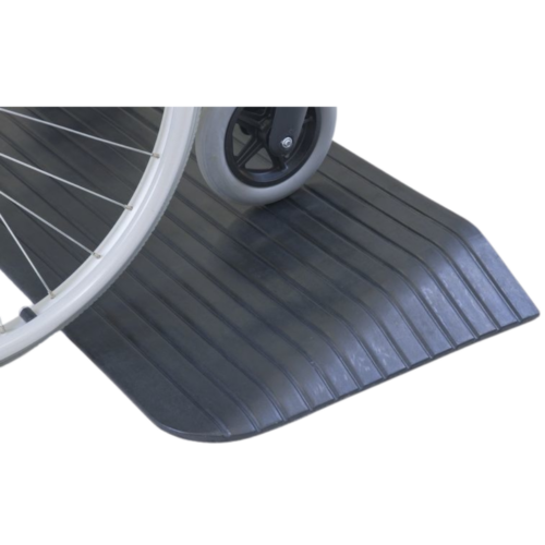 橡膠門檻斜坡/斜台 (三邊斜邊)【4個高度選擇：5-10cm高】【免費幫顧客更改闊度】【承重600磅】