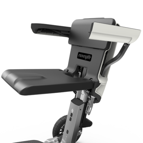扶手 (白色) (600-004225) - 適用於 Movinglife Atto 代步車
