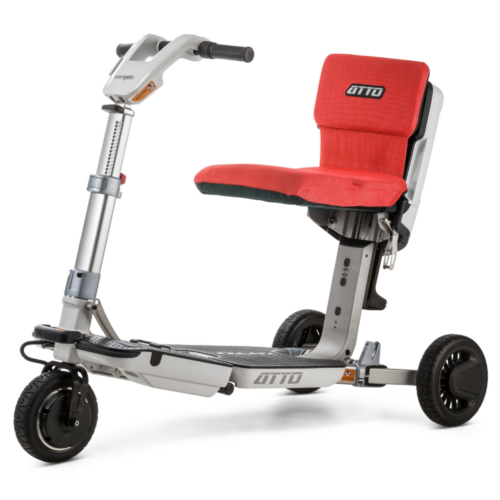 軟座背墊 (紅色) (600-004231) - 適用於 Movinglife Atto、Atto Sport、Atto Sport Max 代步車
