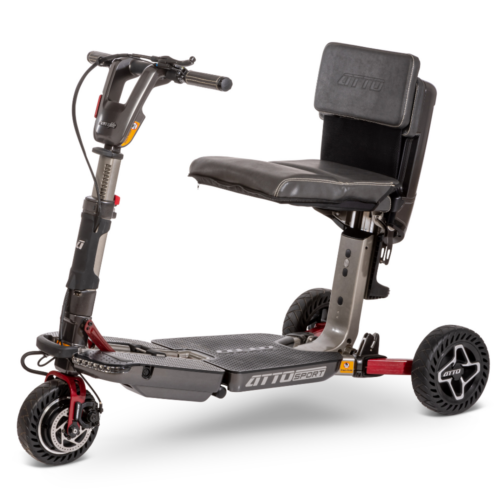 Alternative view of 軟座背墊 (皮革) (600-104837) - 適用於 Movinglife Atto、Atto Sport、Atto Sport Max 代步車