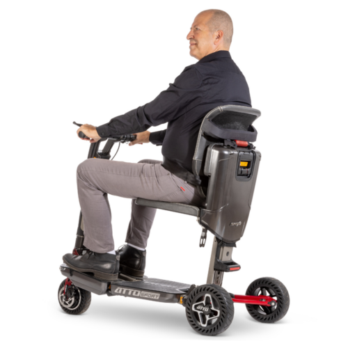 Alternative view of 豪華人體工學背墊 (600-004841) - 適用於 Movinglife Atto、Atto Sport、Atto Sport Max 代步車