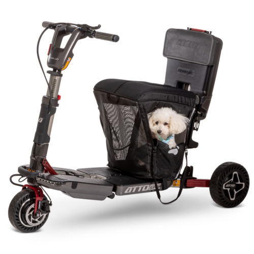 Alternative view of 寵物攜帶袋連座墊 (黑色) (600-004840) - 適用於 Movinglife Atto、Atto Sport、Atto Sport Max 代步車