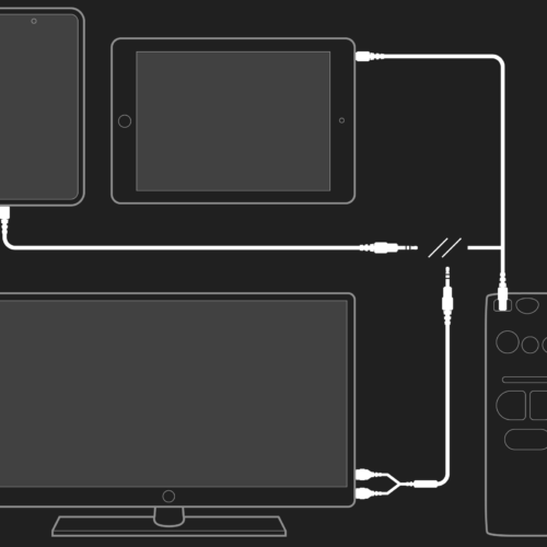 Alternative view of 外置咪連延長線 (1米) (BE9136) - 適用於 Bellman & Symfon Mino 傳話器