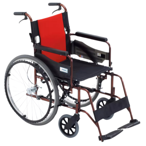 日本 Miki MCV-49JL 輕輪椅【49cm座高】【24"後輪】