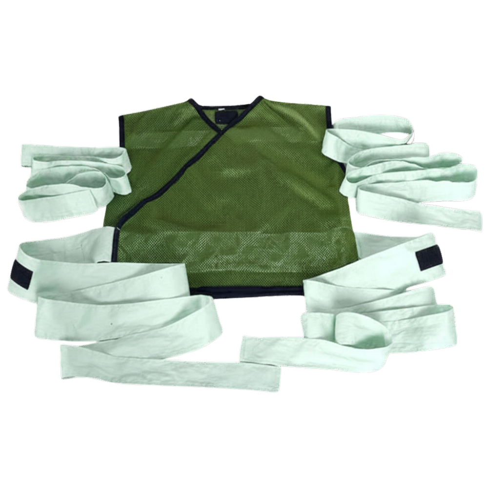 HLM 網布安全衣/約束衣 (4帶式)【S / M / L碼】:圖片 2