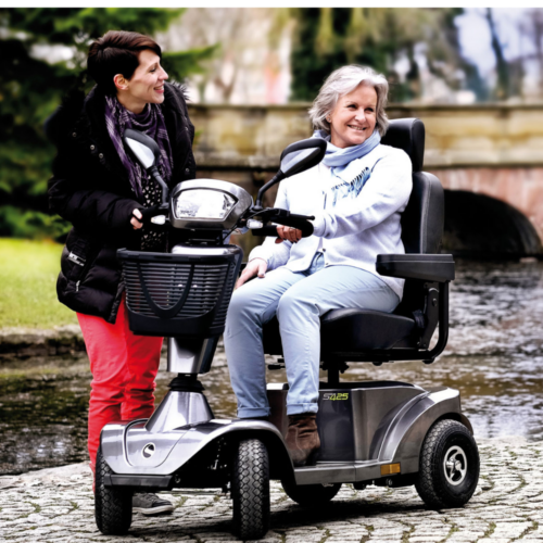 Alternative view of 美國 Sunrise Sterling S425 Mobility Scooter 電動輪椅/代步車【超強力1200W摩打】【續航力42km】【最高時速12公里/小時】【旋轉座椅】【前後LED燈】