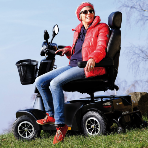 Alternative view of 美國 Sunrise Sterling S700 Mobility Scooter 電動輪椅/代步車【超強力2700W摩打】【續航力45km】【最高時速12公里/小時】【旋轉座椅】【前後LED燈】