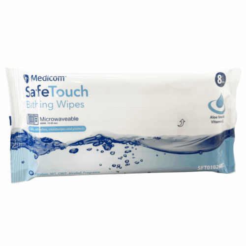 加拿大 Medicom SafeTouch 免沖水沐浴濕巾/抹身巾 (102602)【坐月、長者、卧床人士恩物】