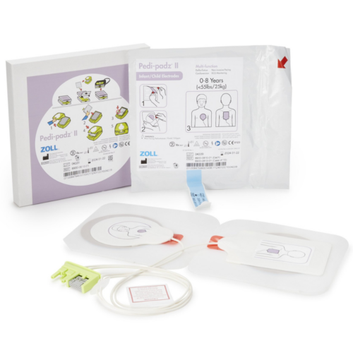 美國 Zoll Pedi-Padz II 電極貼片 (小童用) (ZOLA-8900-0810-01) - 適用於 Zoll AED Plus【購買時請提供機身SN label】