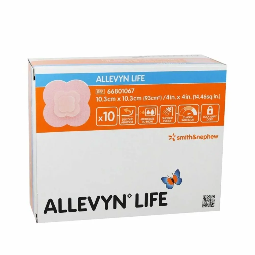 英國 Smith+Nephew 施樂輝 Allevyn Life 海綿敷料【6個尺寸】