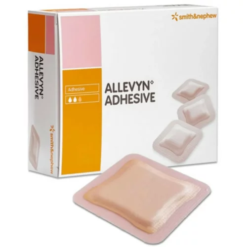 英國 Smith+Nephew 施樂輝 Allevyn Ag 海綿敷料 (黏性)【2個尺寸】