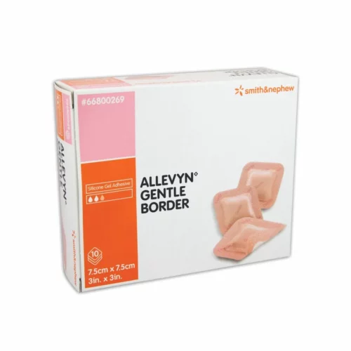 英國 Smith+Nephew 施樂輝 Allevyn Gentle Border 海綿敷料【8個尺寸】