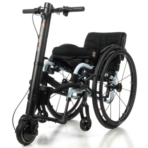 美國 Sunrise Empulse F35 輪椅電動助拉裝置/拖頭/Power assist/Pull device【將手推輪椅變成電動】【適用於大部分手推輪椅】【包免費安裝】