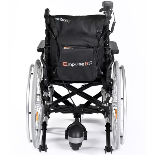 美國 Sunrise Empulse R10 輪椅電動助推裝置/Power assist/Caregiver assist【將手推輪椅變成電動】【適用於大部分手推輪椅】【包免費安裝】【特長3年電機保用】