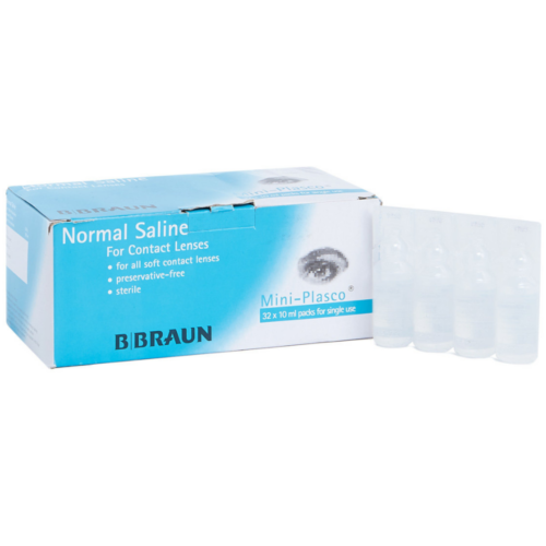 德國 B. Braun Normal Saline 生理鹽水 (盒裝：32支，10ml/支)【獨立包裝】【已滅菌】