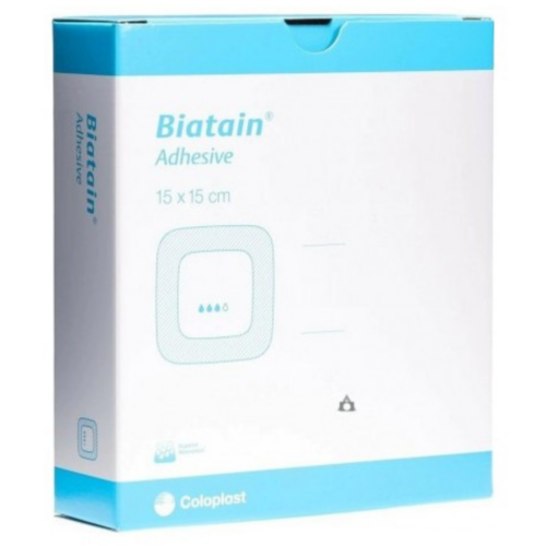 丹麥 Coloplast 康樂保 Biatain Adhesive 黏邊泡綿敷料【3個尺寸：3462、3421、3423】