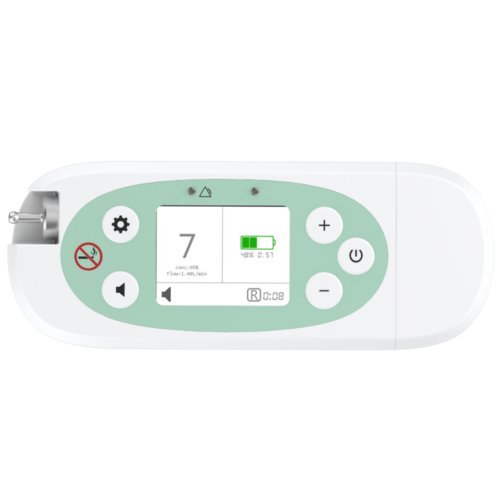 Alternative view of KO P2 E7 手提式氧氣機【自動製氧1-7度】【僅重1.98kg】【壓縮機3年保用】【FAA核準可於飛機上使用】