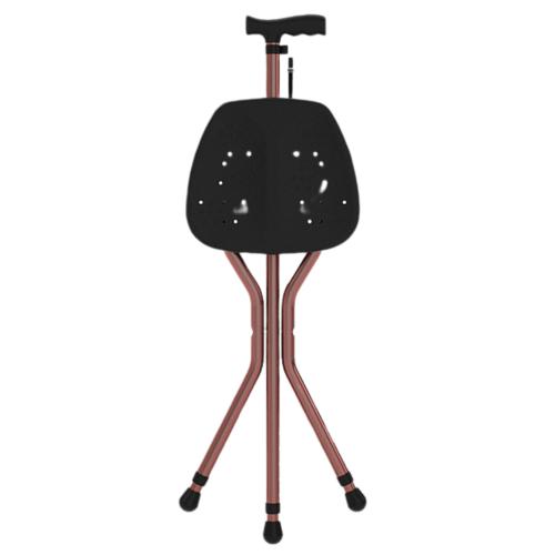 Alternative view of HSIH 可摺式拐杖椅/士的櫈 (高度可調)【排隊神器】