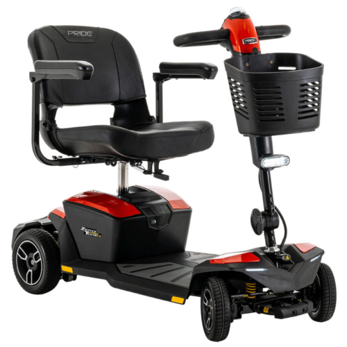 美國 Pride Zero Turn 8 4-Wheel Mobility Scooter 電動輪椅/代步車【原地轉彎】【最高時速10公里/小時】【CTS避震】【LED燈】