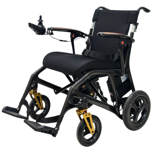 【只限葵興店或網購】Advanced Carbon YR 碳纖維電動輪椅【腳踏高度可調】【13kg】【30km】【碳纖維車架】【可上飛機】