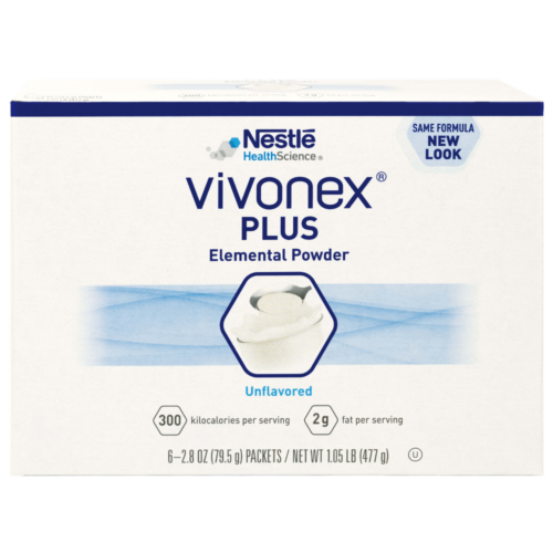 瑞士 Nestle 雀巢 Vivonex Plus 游離胺基酸配方粉 (盒裝：79.5g x 6包)【6包/盒，6盒/箱，如顧客想原箱買，可選數量為6】