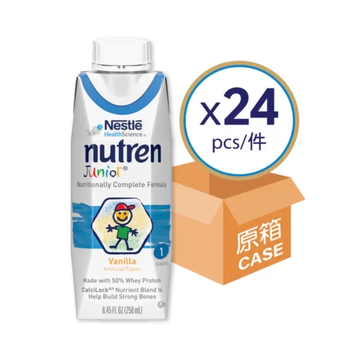 瑞士 Nestle 雀巢 Nutren Junior 兒童佳膳營養補充品 (即飲裝) (原箱：250ml x 24包)