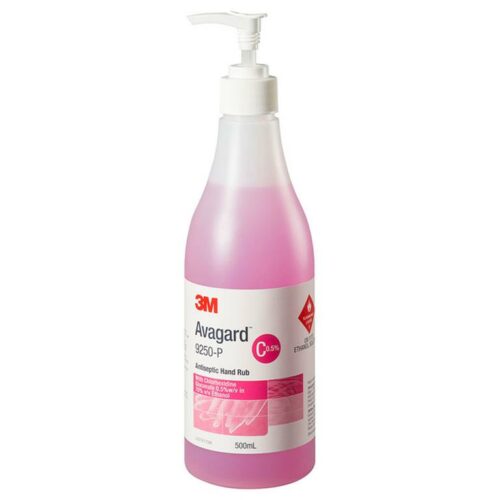 美國 3M Avagard Antiseptic Hand Rub 長效抗菌酒精消毒搓手液 (含0.5%CHG) - 500ml [9250P]