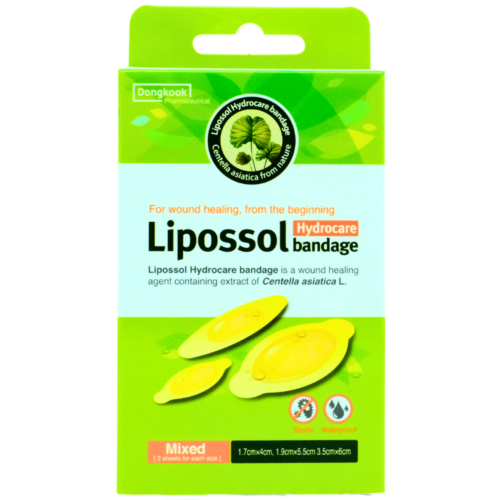 韓國 Lipossol 利補滋無菌防水水凝膠防疤膠膜 (人工皮) (盒裝：6片混合)【韓國製造】