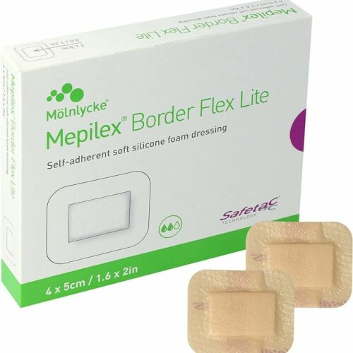 瑞典 Molnlycke Mepilex Border Flex Lite 有邊型泡沫敷料貼【4個尺寸】【芬蘭製造】